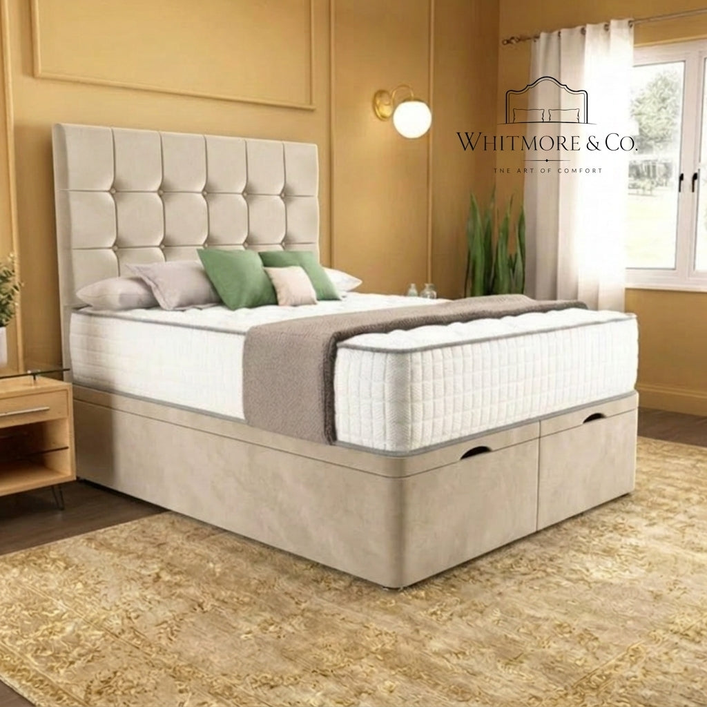 Cream Plush Velvet