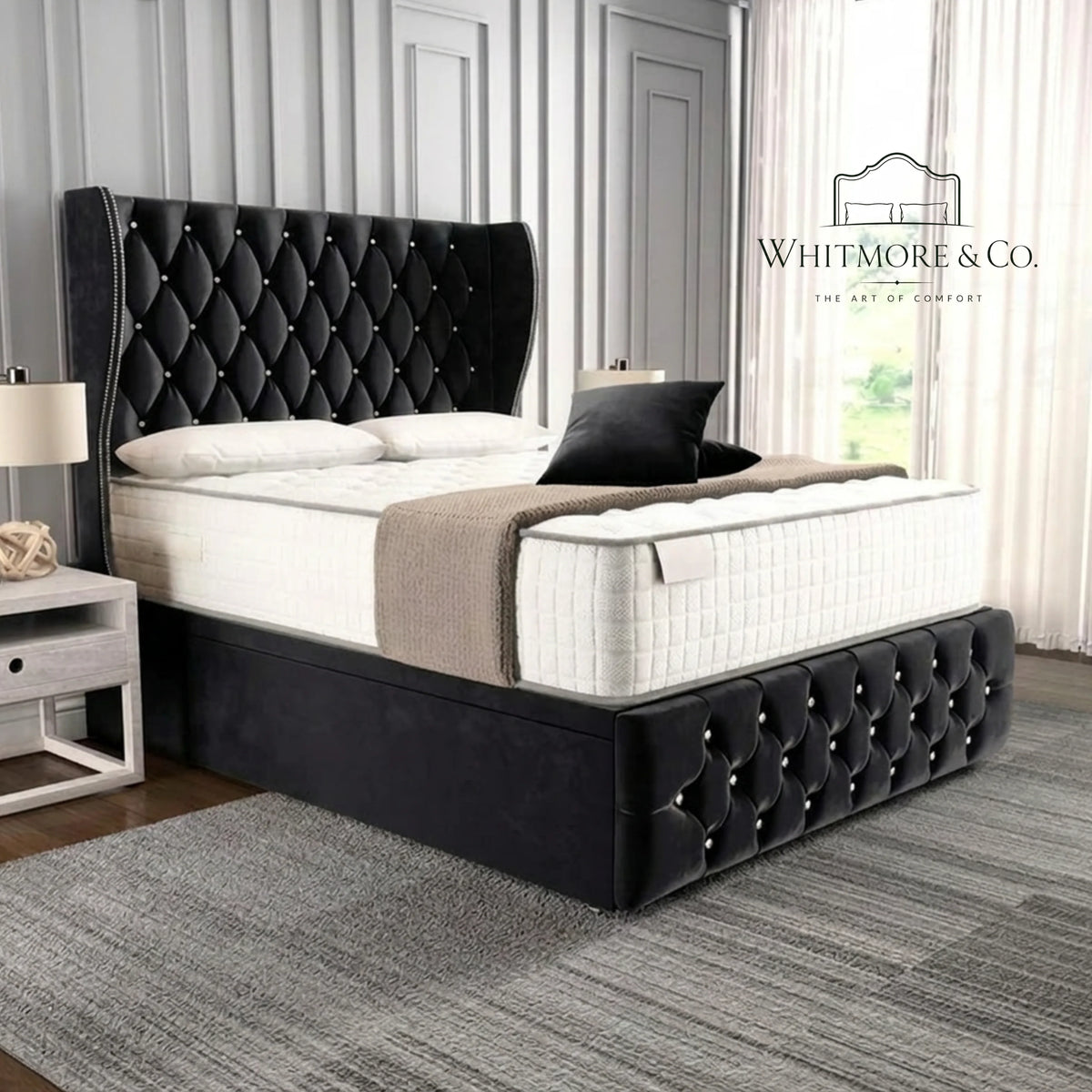 Black Plush Velvet