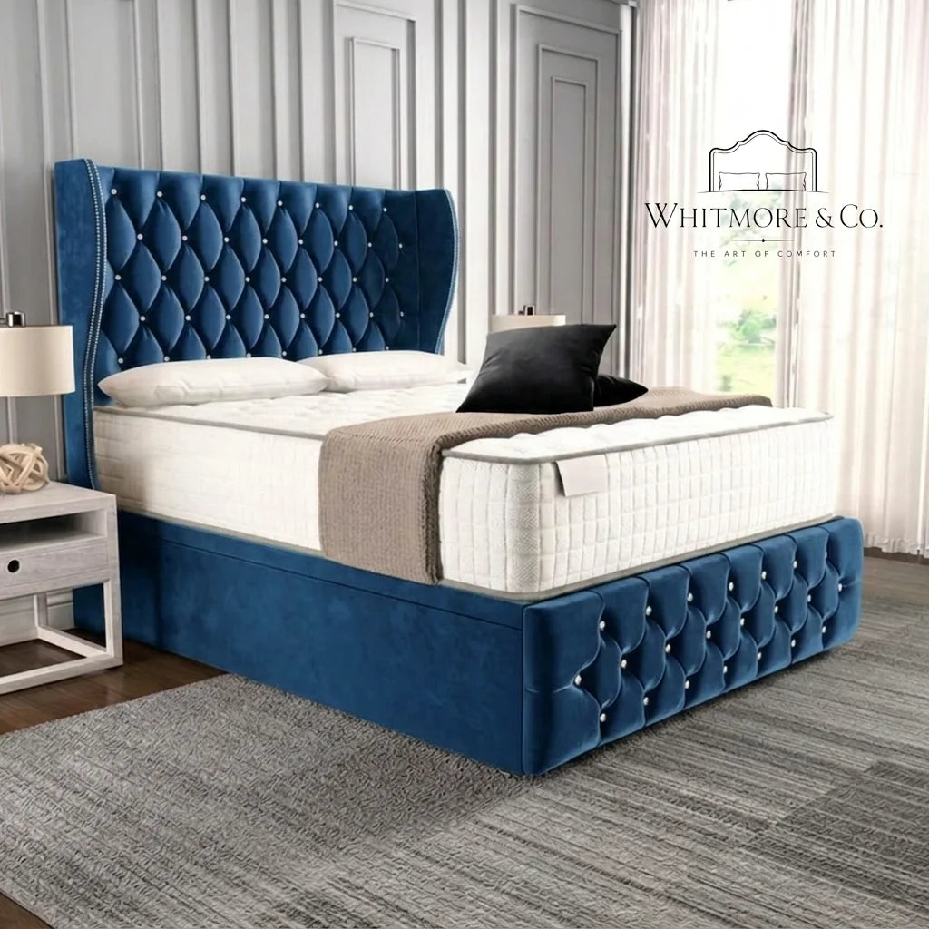 Blue Plush Velvet