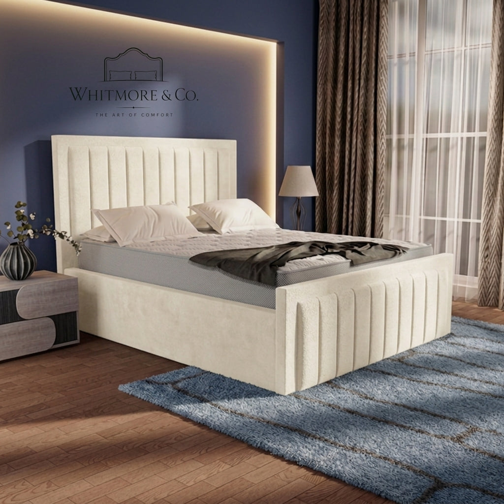 Cream Plush Velvet