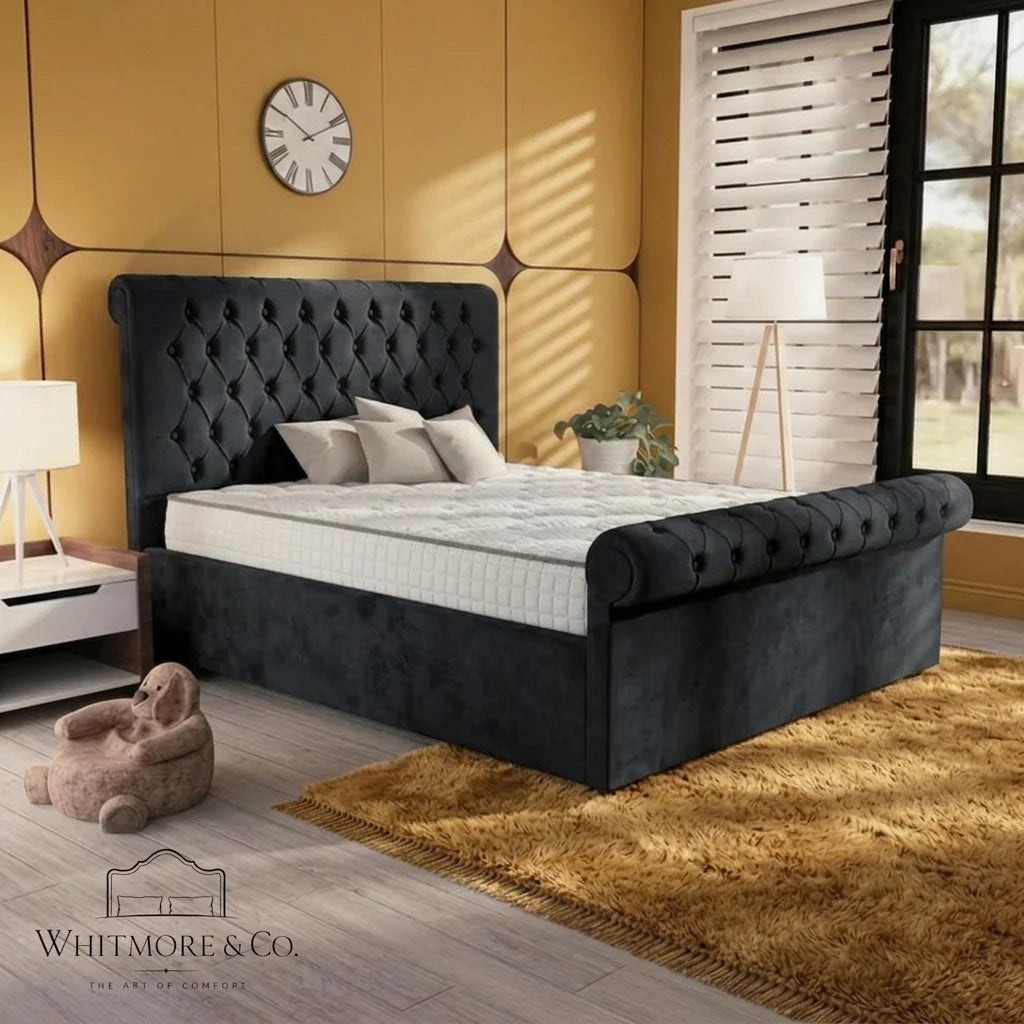 Black Plush Velvet