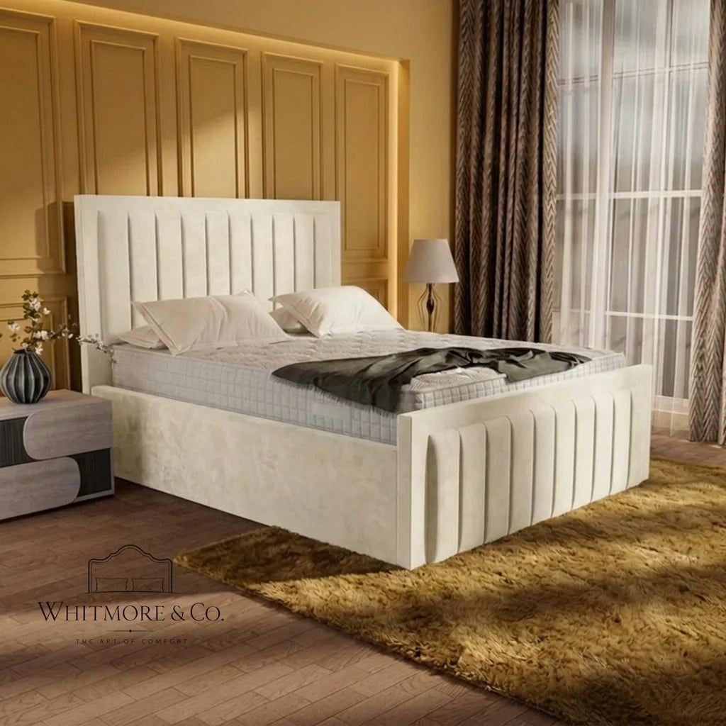 Cream Plush Velvet