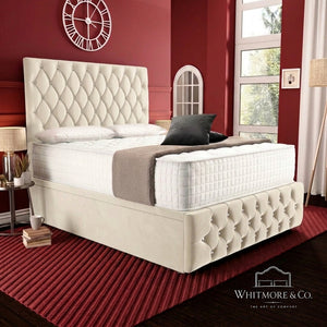 Cream Plush Velvet
